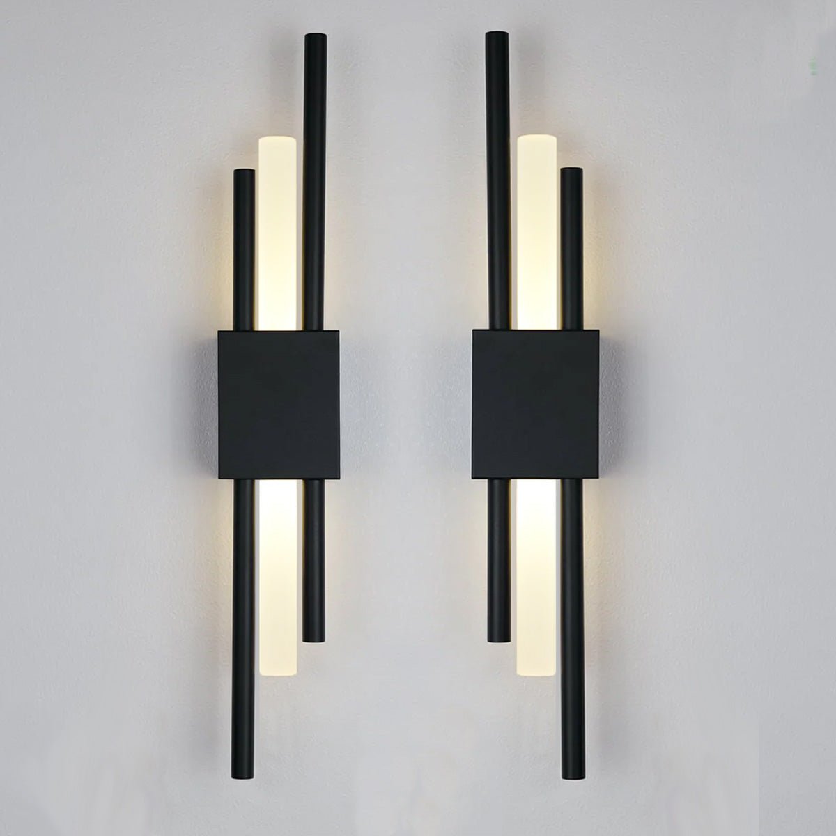 Glitch Wall Light • Black • 2 Pack - 0 - Haus of Interiors