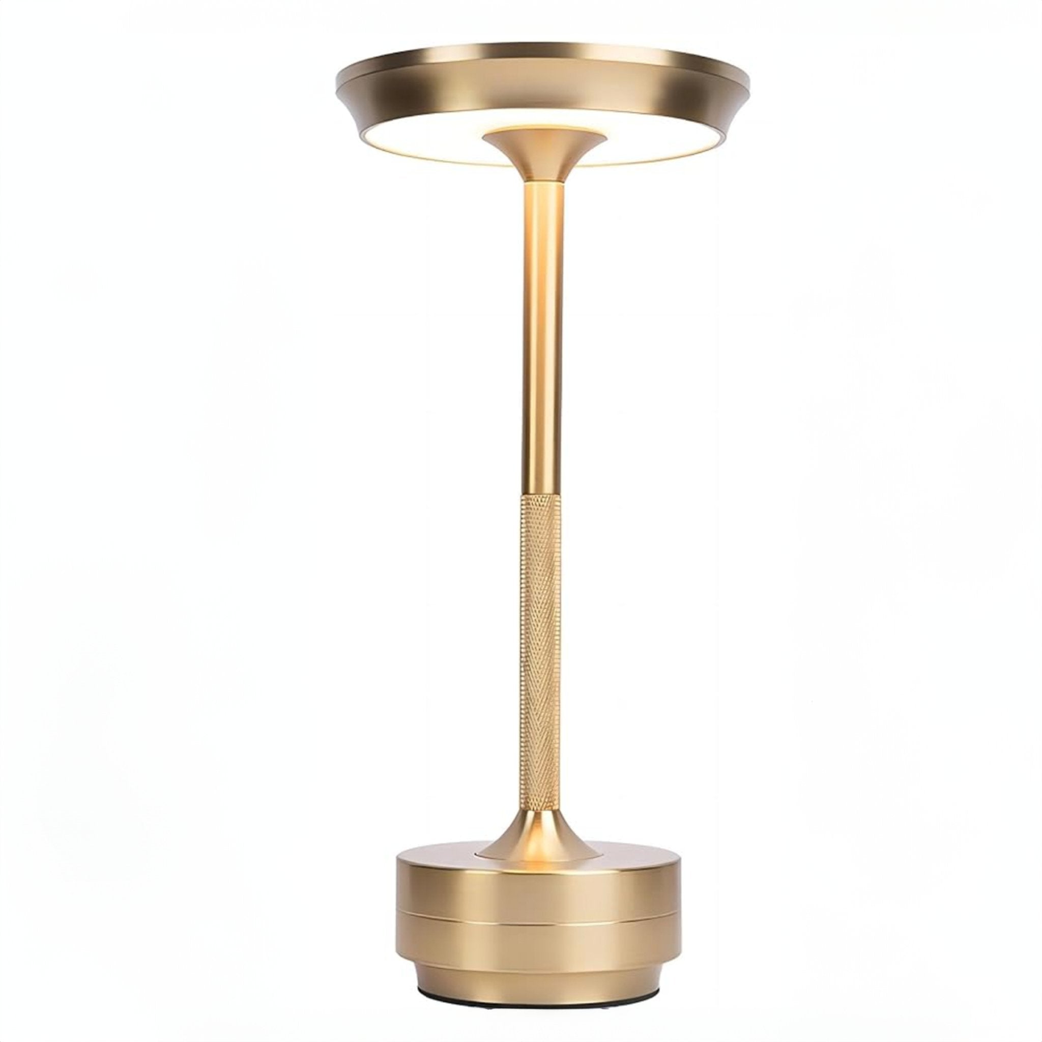 Halo Table Lamp • Gold • Rechargeable Battery • 2 Pack - Table Lamp - Haus of Interiors