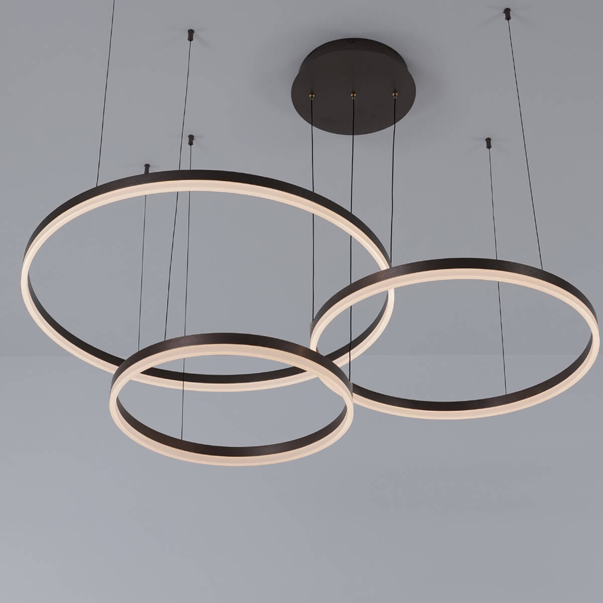 Nordic Rings • Brown • 50CM + 60CM + 80CM + 100CM - Warehouse Sale - Chandelier - Haus of Interiors