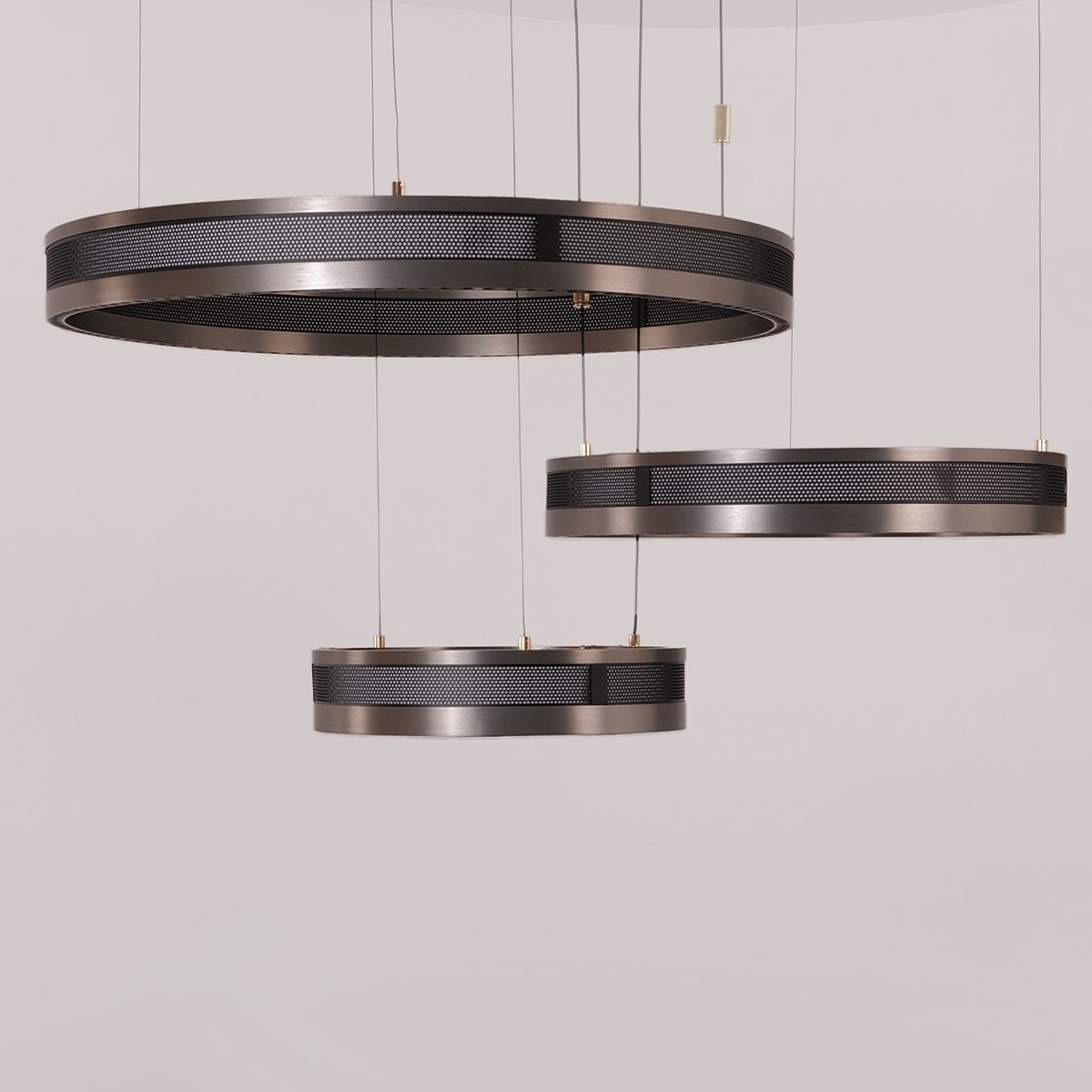 Titan Rings Chandelier - Ceiling Light - Haus of Interiors