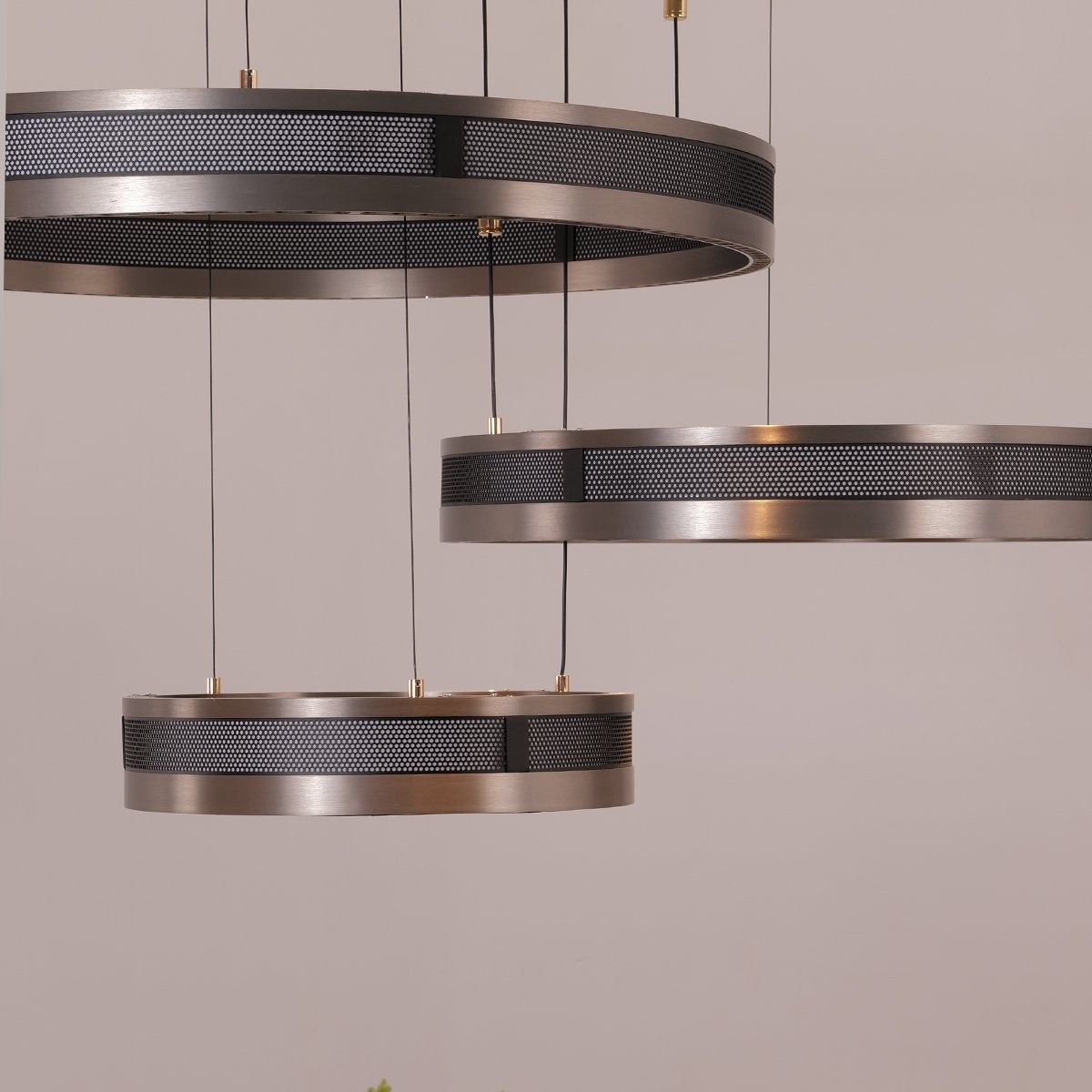 Titan Rings Chandelier - Ceiling Light - Haus of Interiors