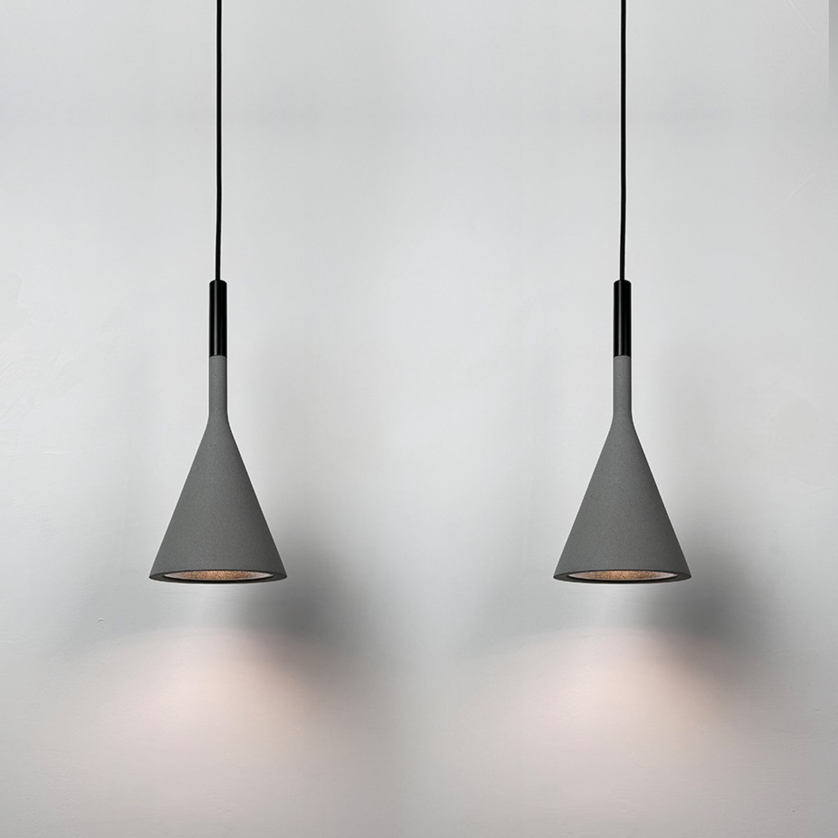 Tulip Ceiling Pendants • Gray Stone • 2 Pack - Ceiling Lights - Haus of Interiors